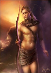 Apollo Greek God - Art Picture by Kay Ness