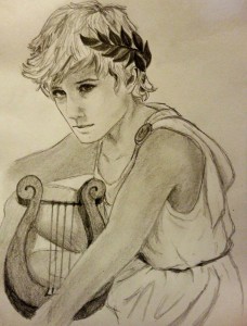 Apollo Greek God - Art Picture by daughtergothel
