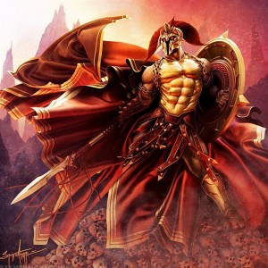 Ares (Mars) Greek God - Art Picture by SteveArgyle