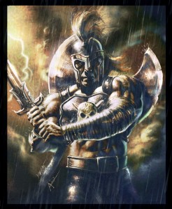 Ares (Mars) Greek God - Art Picture by rudyao