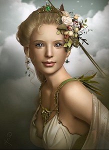 Demeter (Ceres) Greek Goddess - Art Picture