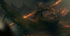 Charon (Ferryman of the Underworld) - Art Picture by daroz