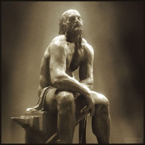 Hephaestus (Vulcan) Greek God Statue by Scott Eaton