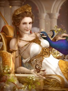 Hera (Juno) Greek Goddess - Art Picture