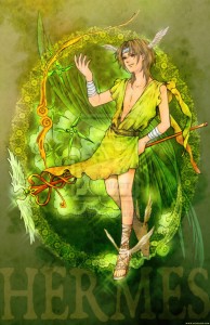 Hermes (Mercury) Greek God - Art Picture by zelda994612
