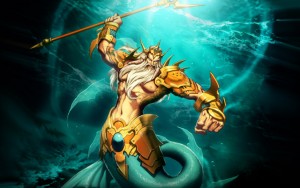 Poseidon (Neptune) Greek God - Art Picture by GenzoMan