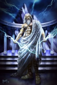 Zeus (Jupiter) Greek God - Art Picture by donquijote10