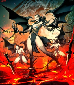 Furies Erinyes (Mythical Creature) - Art Picture by GenzoMan