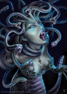Medusa Gorgon (Mythical Creature) - Art Picture by Ironshod